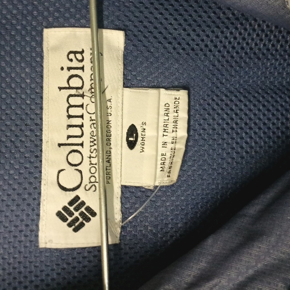 Columbia Two-Tone Blue Jacket Womens Size L - Picture 4 of 6